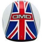 Casque Jet Dmd Vintage UK Blanc