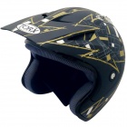 Casque Jet Torx Doug Noir Or