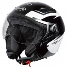 Casque Jet Stormer Fancy Evo Noir Blanc