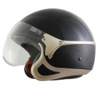 Casque Jet Ferrari Stile Silvertone Noir Casque Jet Ferrari Stile Silvertone Noir