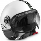 Casque Jet Momo Design FGTR Classic Blanc Noir