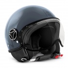 Casque Jet Momo Design FGTR Glam Gris