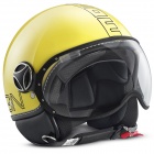 Casque Jet Momo Design FGTR Glam Jaune