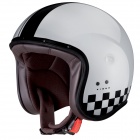 Casque Jet Caberg Freeride Indy Blanc Noir