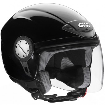 Casque moto Jet 10.4 B Noir Verni