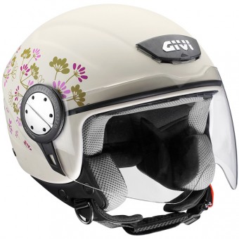 Casque Jet Givi 10.4. F Sable Fleur