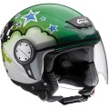 Casque Jet Givi 10.4. F Drapeau vert