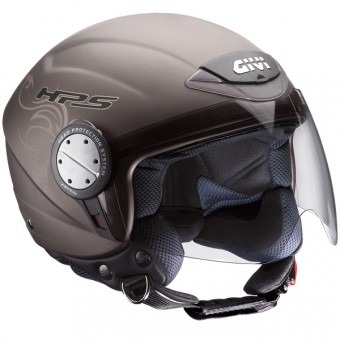 Casque Jet Givi 10.4. F Tatoo Titane