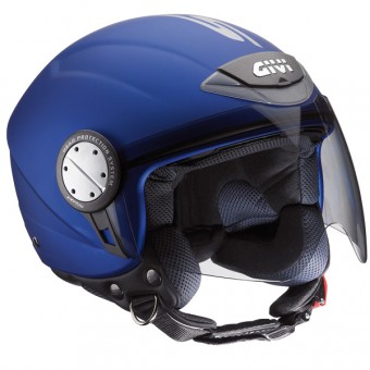 Casque Jet Givi 10.4.M Bleu Pastel 587