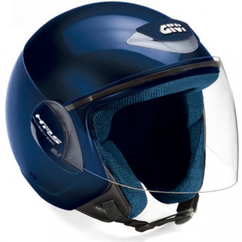 Casque Jet Givi H101B Bleu Metal B508