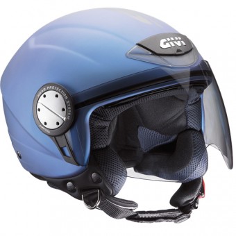 Casque Jet Givi 10.4.M Bleu Perle 596