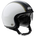 Casque moto Givi X-05 Cafe Race Blanc Noir
