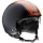 Casque Jet Givi X-05 Cafe Race Noir Orange