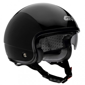 Casque moto Jet X-05 Base Noir Brillant