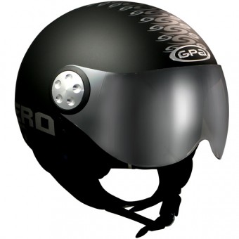 Casque Jet GPA Aero noir mat