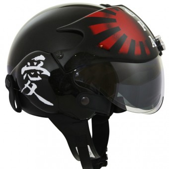 Casque jet GPA - Profil