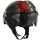 Casque Jet GPA Aircraft Kamikaze Noir Metal