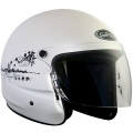 Casque Jet GPA Human Underground Blanc Perle