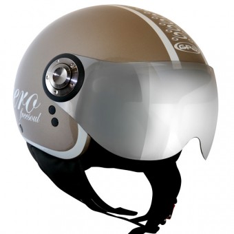 Casque Jet GPA New Aero Sable Metal