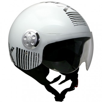 Casque Fashion GPAX Stardust Blanc Perle