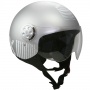 Casque Jet GPAX Stardust Gris Alu Mat