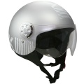 Casque moto GPAX Stardust Gris Alu Mat