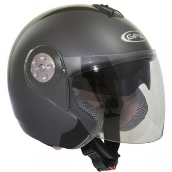 Casque moto Jet Sunny DS Titanium M�tal