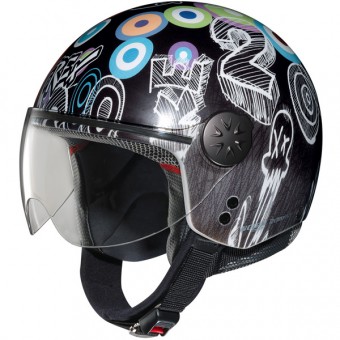 Casque Jet Grex DJ1 City Artwork 111