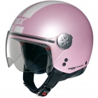 Casque Jet Grex DJ1 City Stripes Rose Mat 103