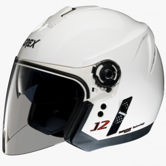 Casque Jet Grex J2 Kinetic Blanc 14