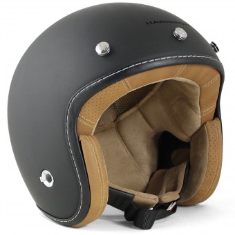 Casque Jet HARISSON Hellcat Matt Black Casque Jet HARISSON Hellcat Matt Black