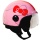 Casque moto Jet Crystal - Rose