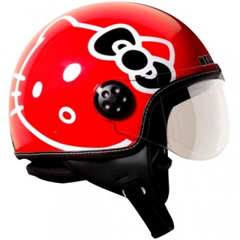 Casque Jet Hello Kitty Cherry - Rouge