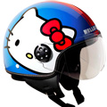 Casque Jet Hello Kitty Maki - Bleu