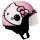 Casque moto Jet Candy - Rose Blanc