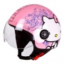 Casque Jet Hello Kitty Tatoo Rose