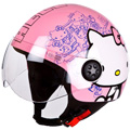 Casque Jet Hello Kitty Tatoo Rose