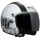 Casque Jet GPA Human Graff Blanc