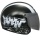 Casque Jet GPA Human Graff Noir