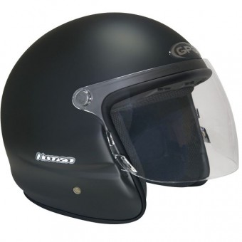 Casque Jet GPA Human noir mat Casque Jet GPA Human noir mat
