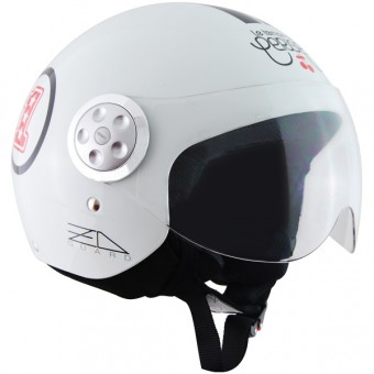 Casque moto Jet I love cerises