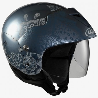 Casque Jet Lazer Be-Bop Mendhi Light Blue