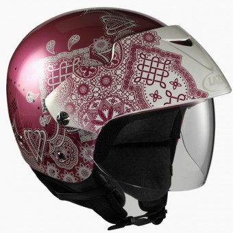 Casque Jet Lazer Be-Bop Mendhi Light Pink
