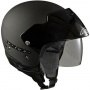 Casque Jet Lazer Be-Bop Solid Plus Noir Mat
