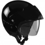 Casque Jet Lazer Be-Bop Solid Plus Noir Metal