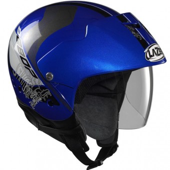 Casque Jet Lazer Be-Bop Talas Bleu