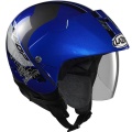 Casque Jet Lazer Be-Bop Talas Bleu