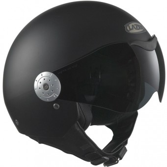 Casque moto Jet Rider Dragon noir mat