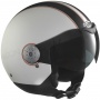 Casque Jet Lazer Rider Dragon US blanc noir