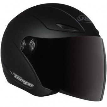Casque Jet Lazer Tempo GL noir mat